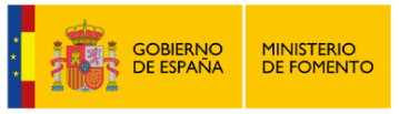 Logotipos de aesa y del ministerio de fomento